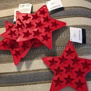 Silicone mold - Stars -set of 4